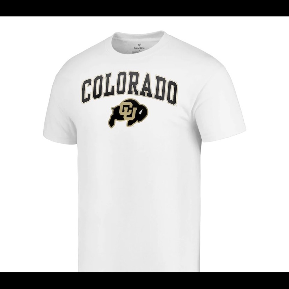 CU Boulder-White T-size XL